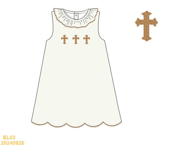 Spring Collection: Linen Cross Dress