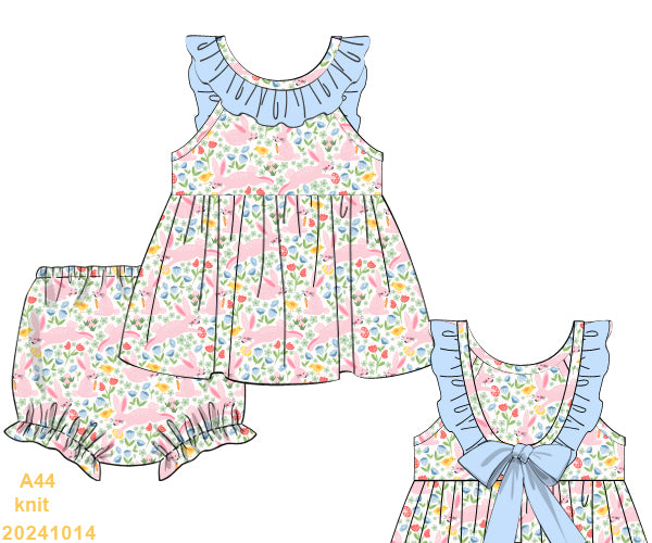 Spring Collection: Knit Bunny Bloomer Set