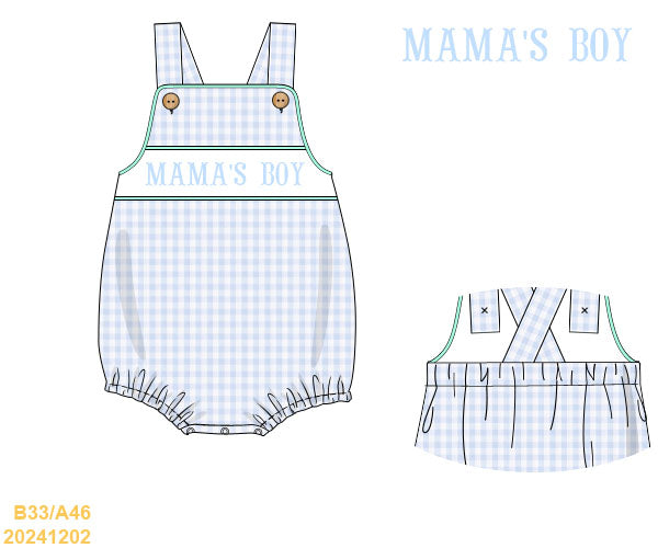 Spring Collection: Mama's Boy Bubble
