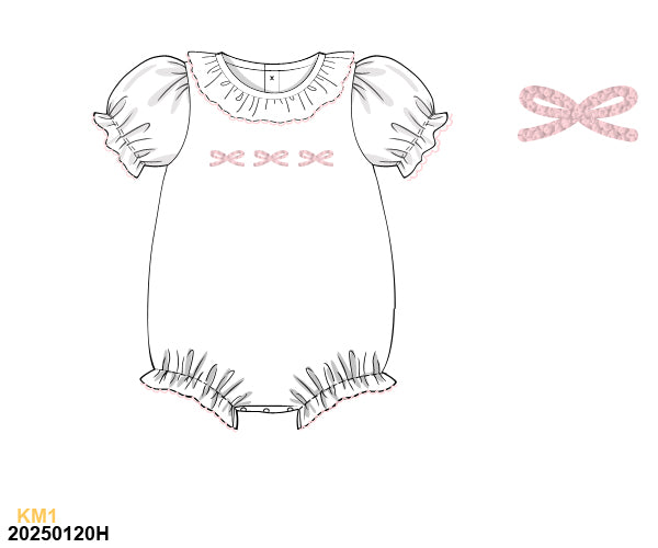 French Knot Bow Bubble