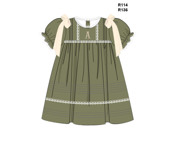 PRE SALE SHIPS AUGUST: Fall Heirloom Dress
