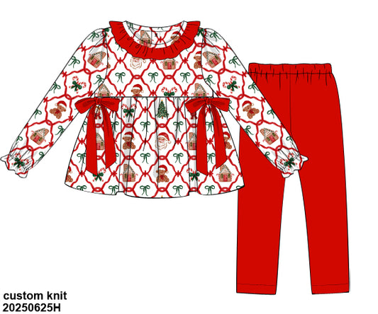 Santa and the Sweeties Legging Set