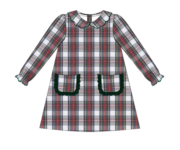 PRE SALE SHIPS OCTOBER: Christmas Plaid Dress