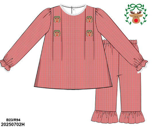 Reindeer Romp Pants Set