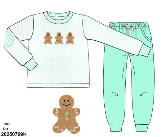 Gingerbread Gent Jogger Set