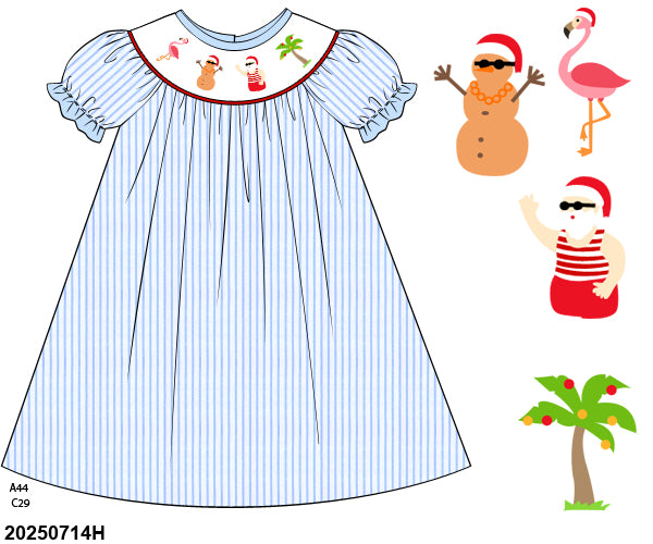 :Beach Santa Dress