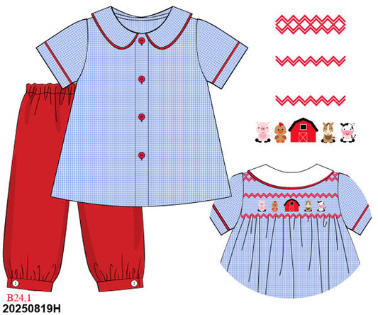WINTER PO 1 SHIPS DECEMBER: Farm Pants Set