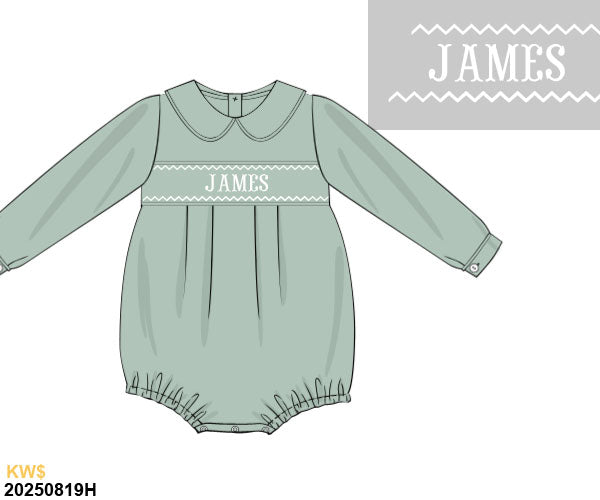 WINTER PO 1 SHIPS DECEMBER: JAMES Sage Bubble