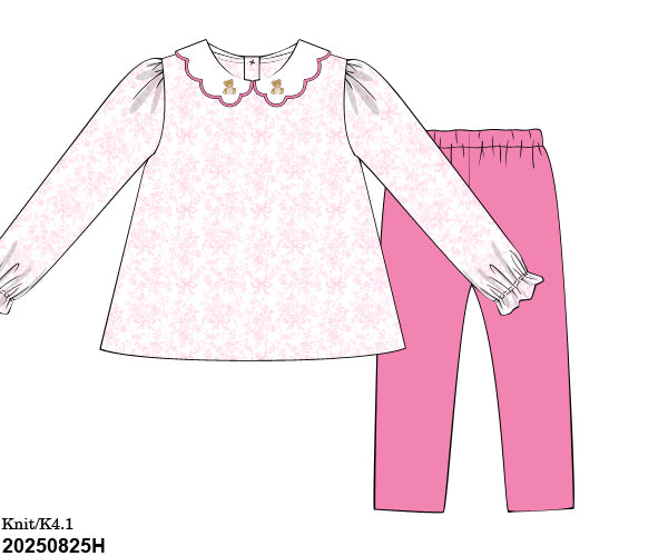 WINTER PO 1 SHIPS DECEMBER: Beary Cute Legging Set