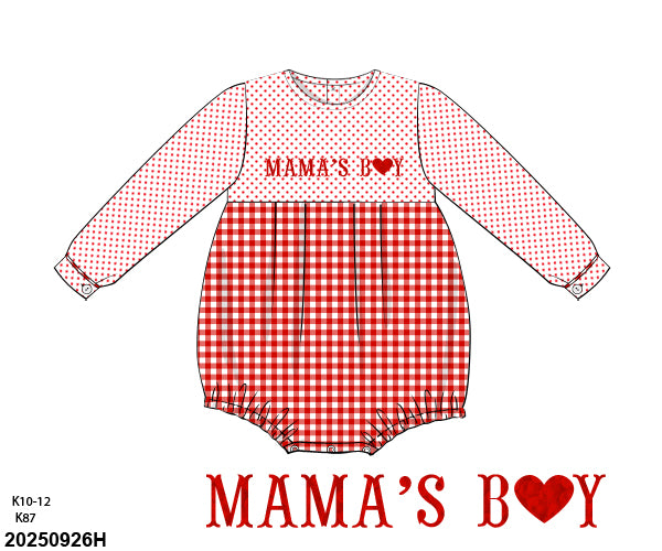 VALENTINE PO SHIPS JANUARY: Mama's Boy Bubble