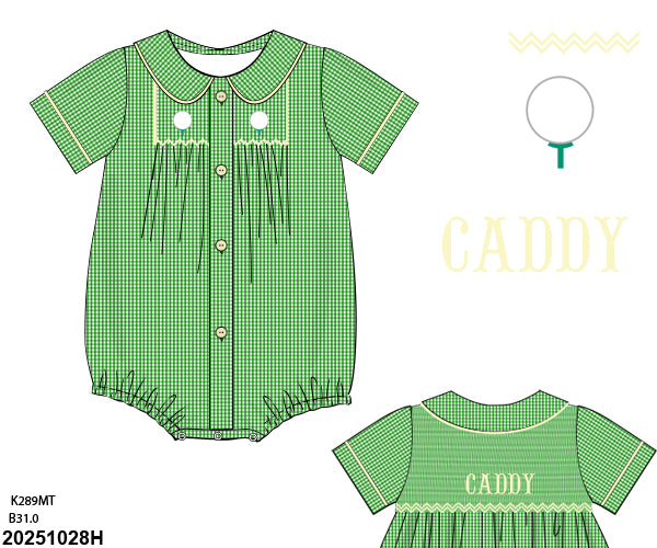 SPRING PO SHIPS MARCH(1-31): Caddy Shack Boy Bubble