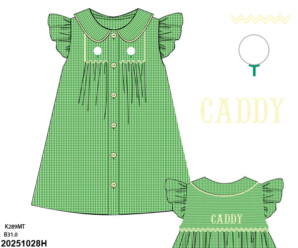 SPRING PO SHIPS MARCH(1-31): Caddy Shack Dress