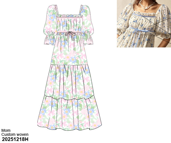 PRE SALE SHIPS APRIL(1-30): Mama's Bestie Mom Dress