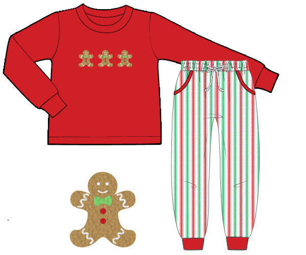 PRE SALE SHIPS OCTOBER: Christmas Gingerbread Jogger