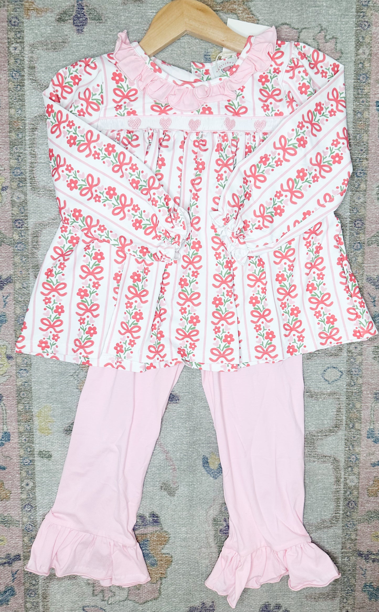 Ribbons and Roses Pants Set
