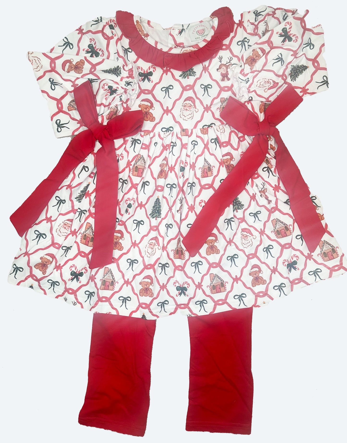 Santa and the Sweeties Legging Set