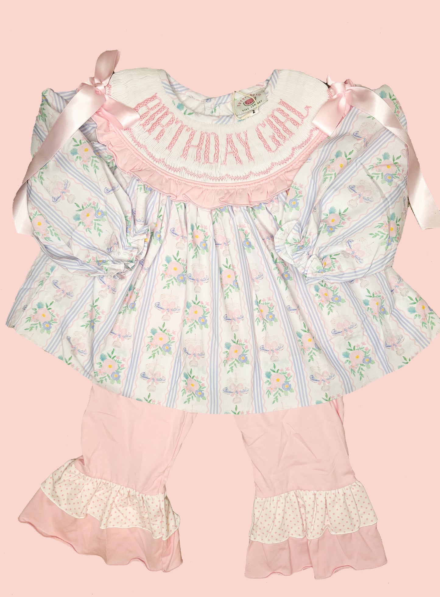 Birthday Petals Pants Set