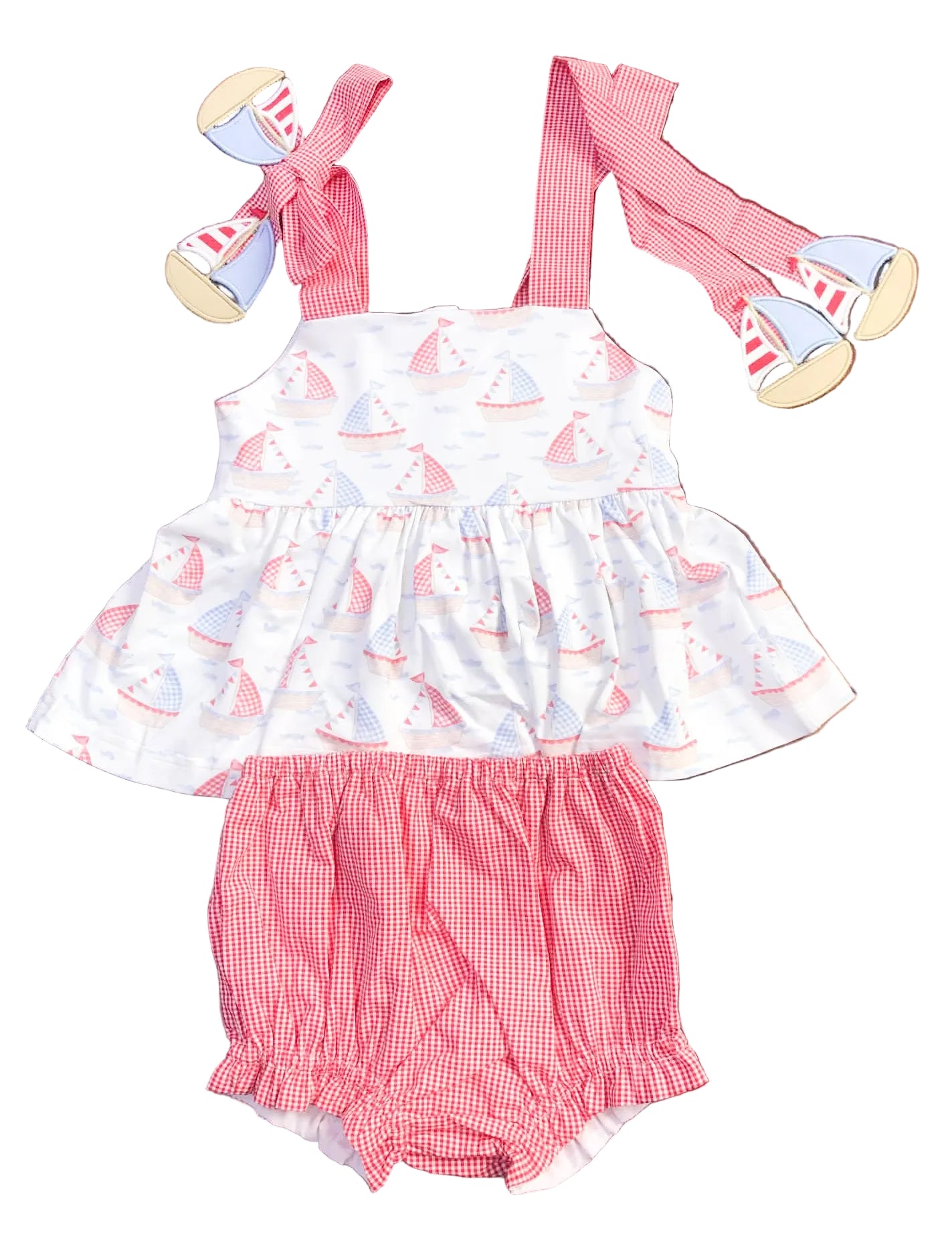PRE SALE SHIPS JUNE: Sailboat bloomer set