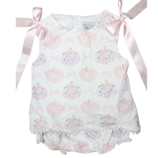 PRE SALE SHIPS AUGUST: Pinky Promise Pumpkin Bloomer Set