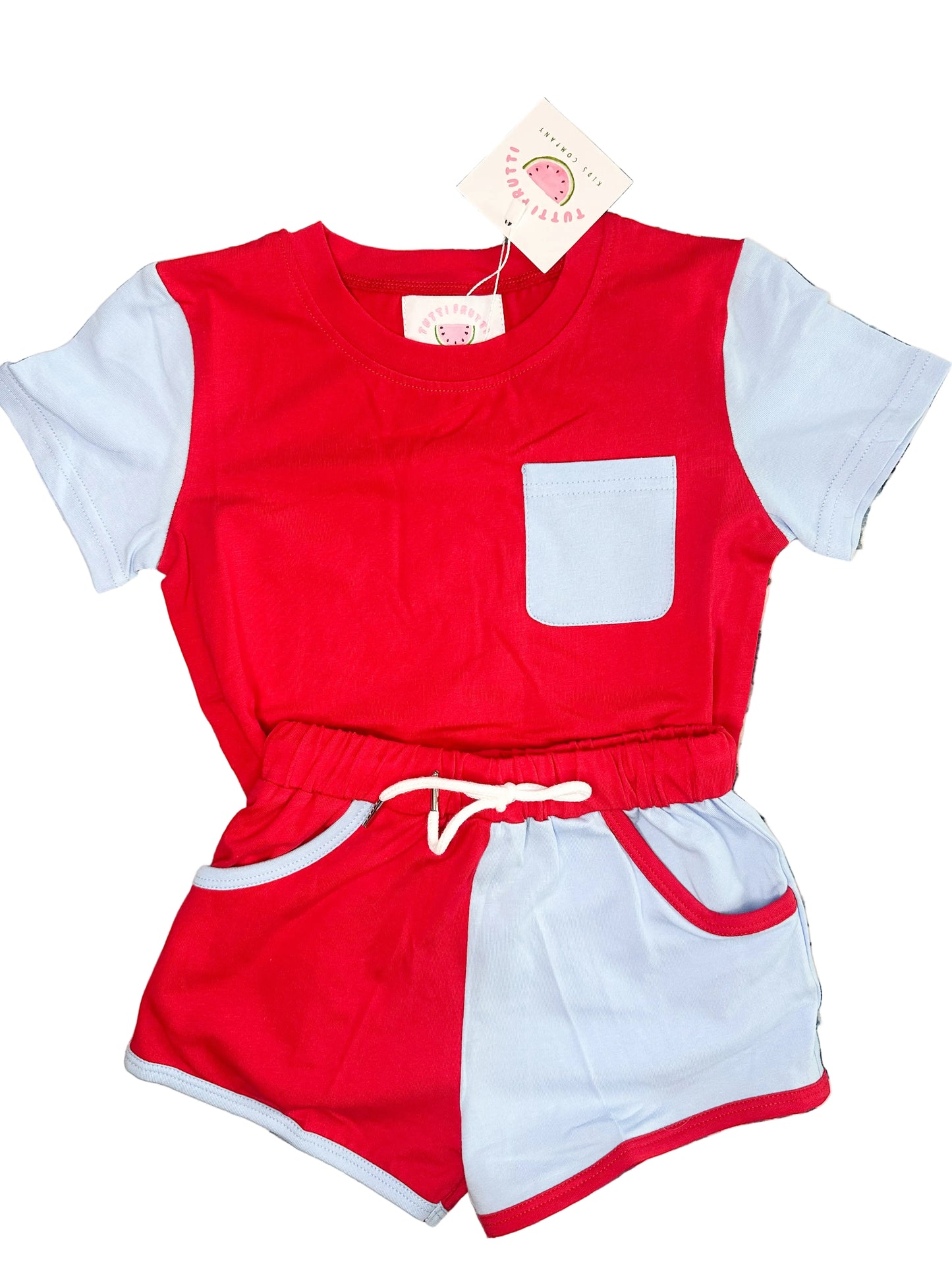 PLAY COLLECTION: Summer Colorblock Shorts Set Boy