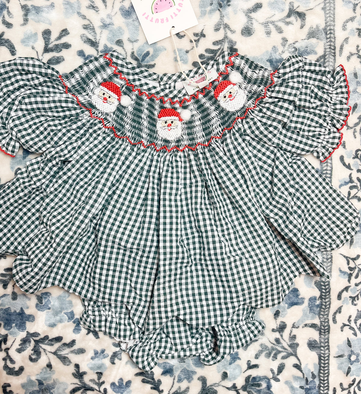 PRE SALE SHIPS NOVEMBER: Santa Baby Bloomer Set