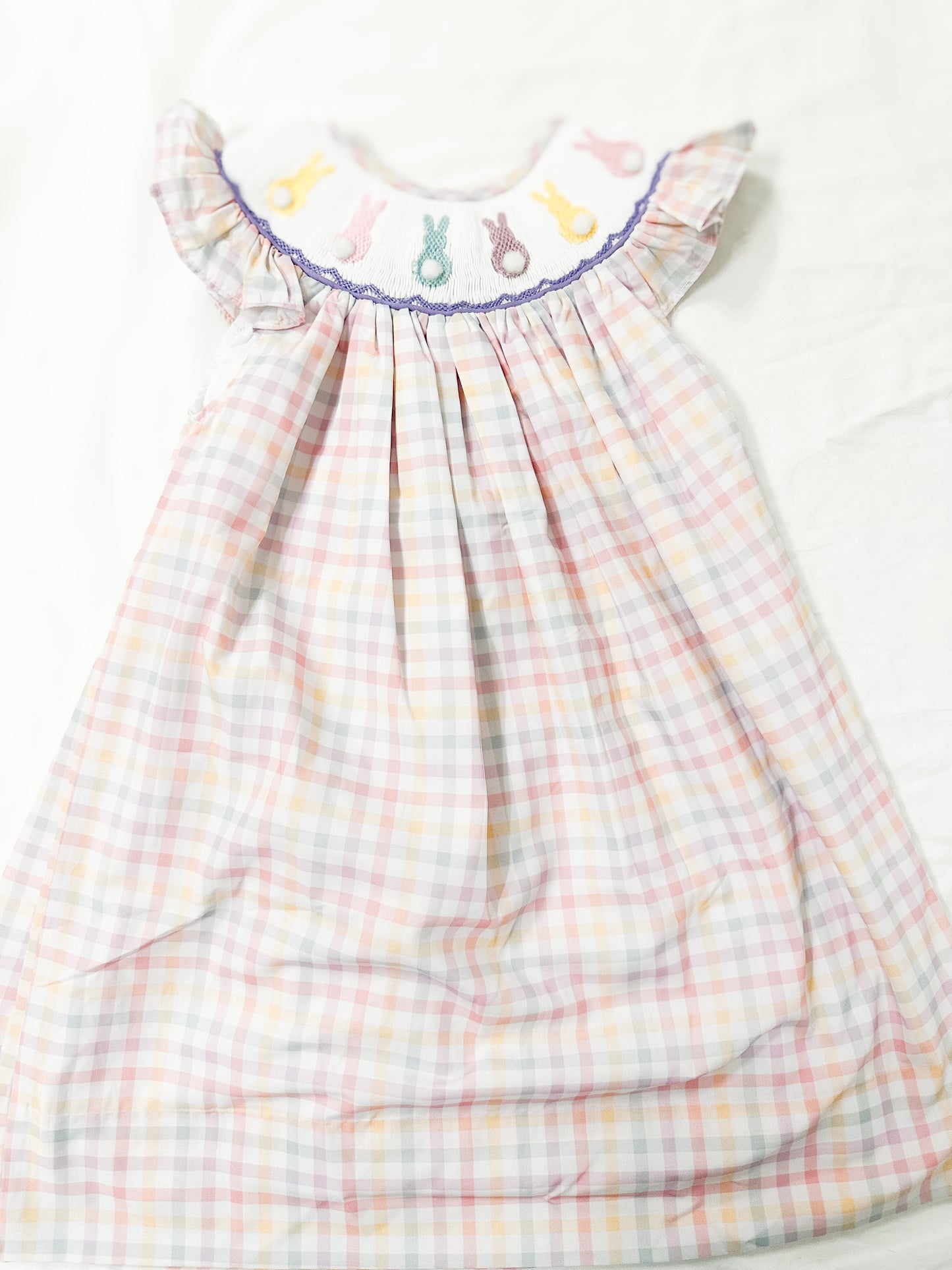 Easter Collection: Easter Plaid Peep Dress