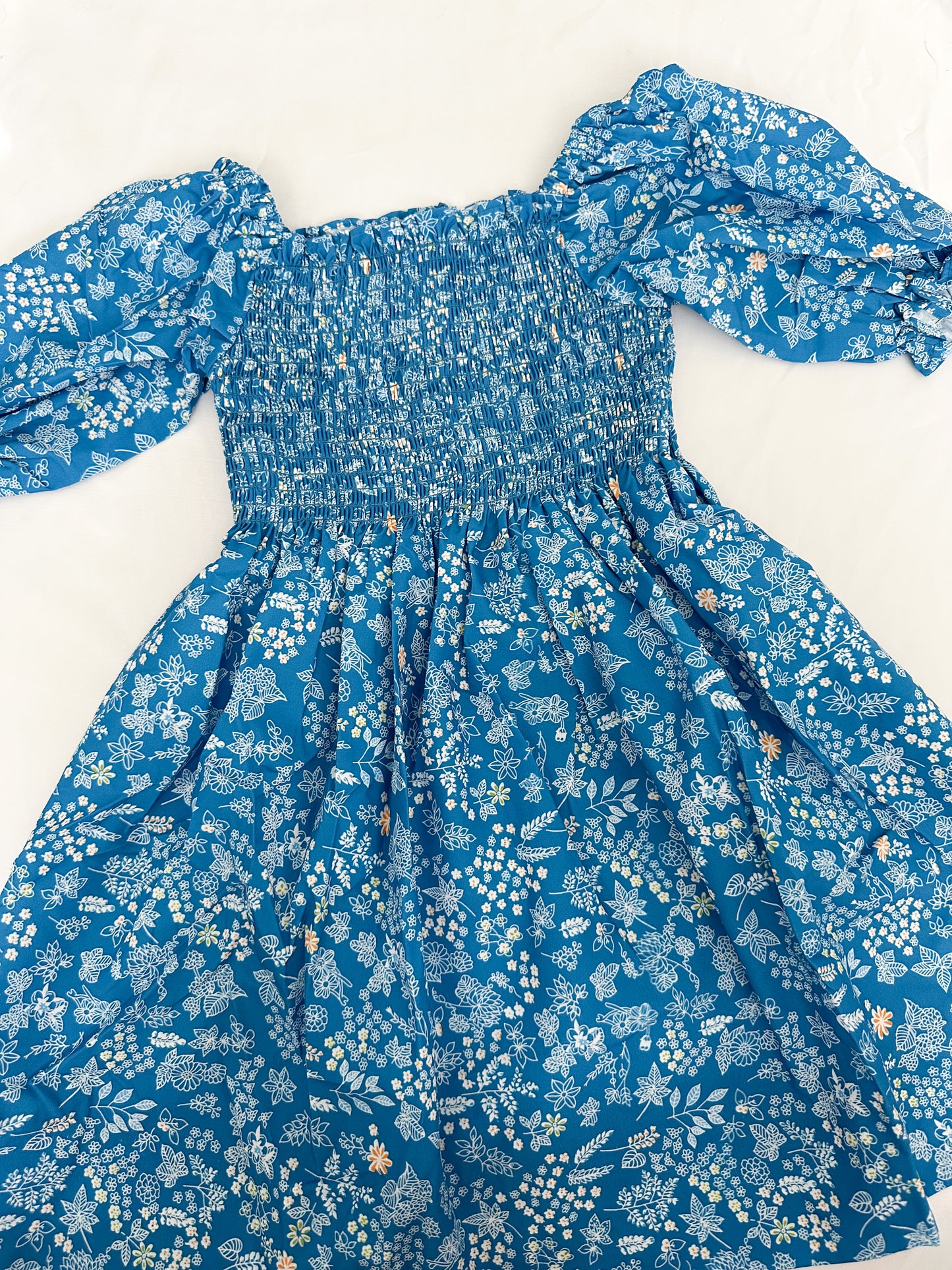 Floral Fall Mom Dress