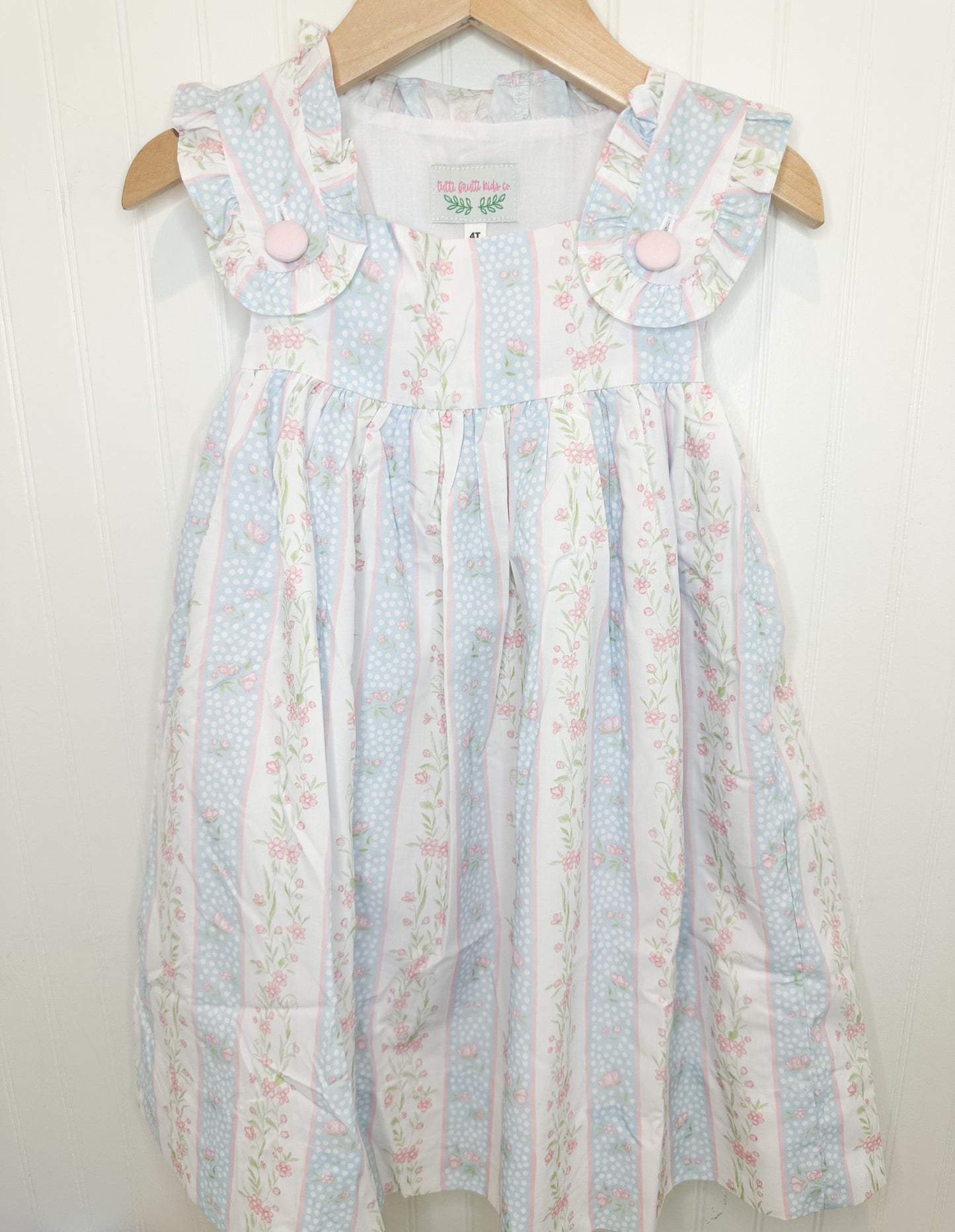 Seascape Floral Dress