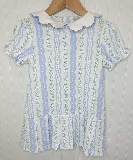 Fall Collection: Blue Trellis Knit Dress