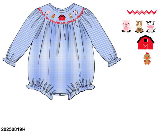 WINTER PO 1 SHIPS DECEMBER: WINTER FARM BUBBLE