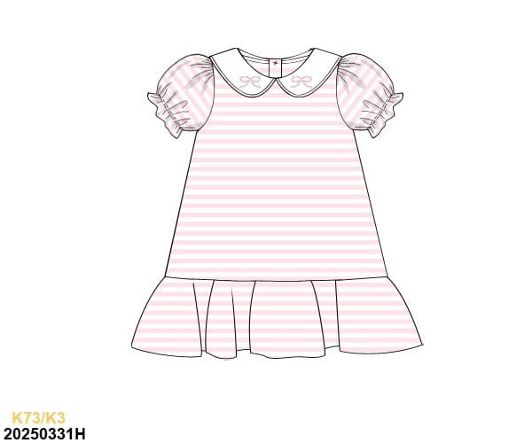 Preppy in Pink Dress