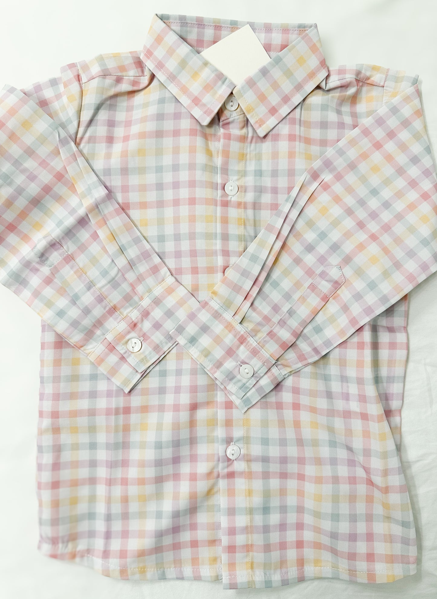 Easter Collection: Easter Plaid Button Down
