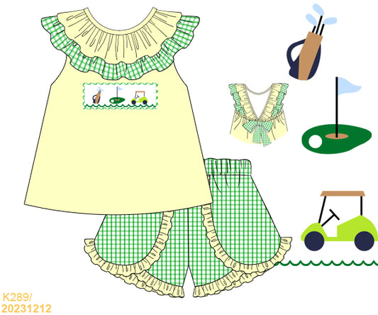 Golf Collection: Caddy Shack Shorts Set