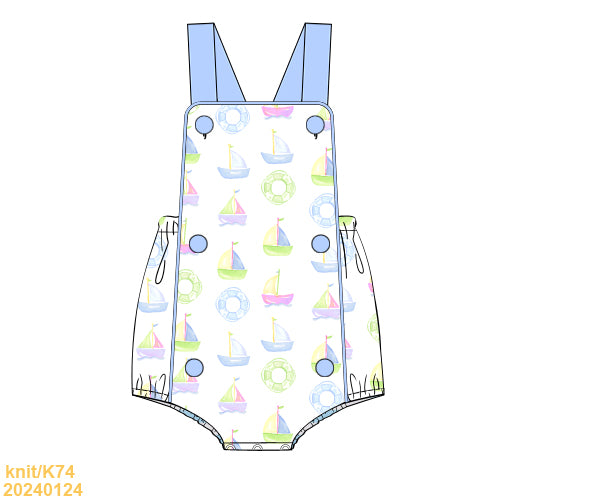 Destin Sailboat Sunsuit