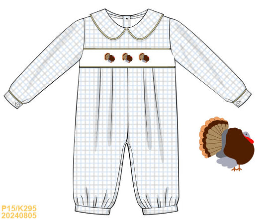Fall Turkey Romper