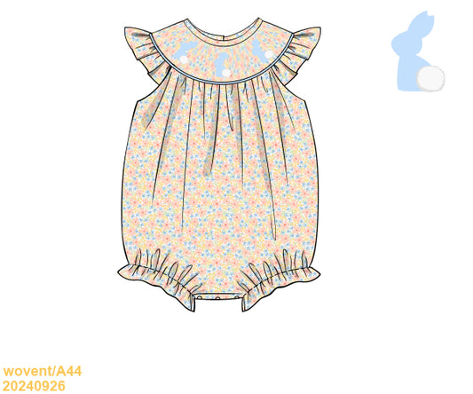 Spring Collection: Blue Bunny Bubble