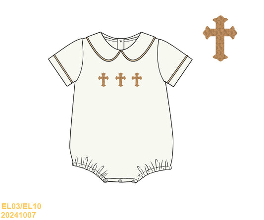 Spring Collection: Linen Cross Boy Bubble