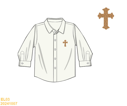 Spring Collection: Linen Cross Button Down