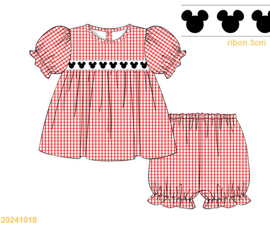 PO SHIPS DECEMBER: Mouse Magic Shorts Set