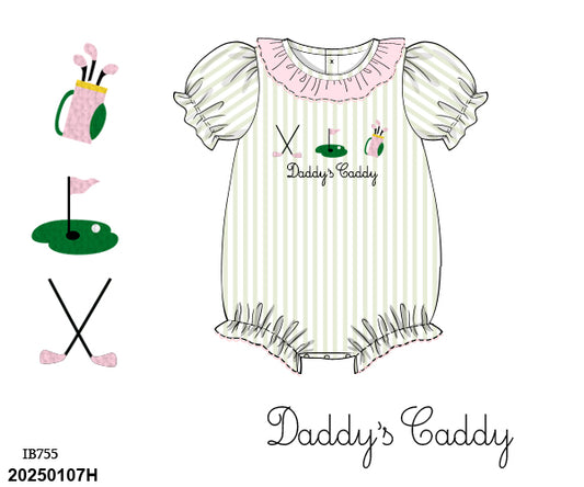 PRE SALE SHIPS APRIL(1-30): Daddy's Caddy Girl Bubble