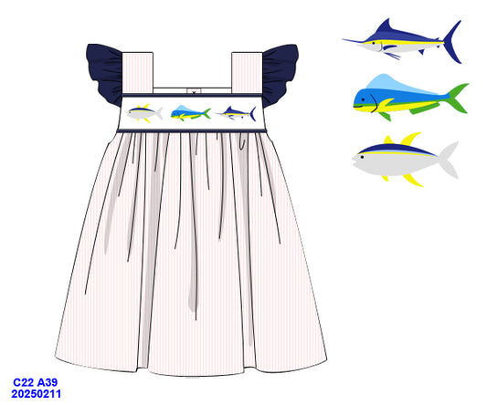 Blue Marlin Dress