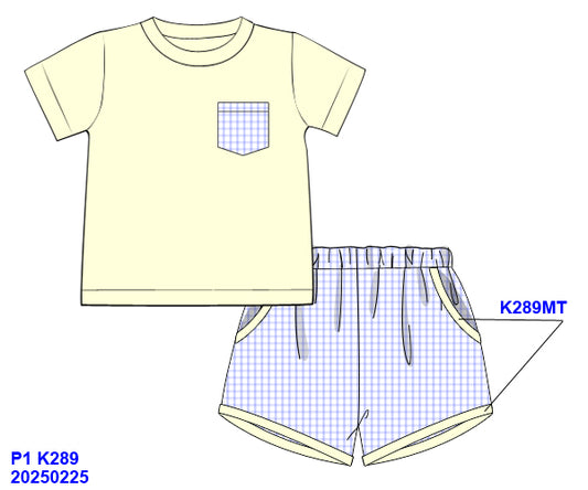 Summer Boy Shorts Set
