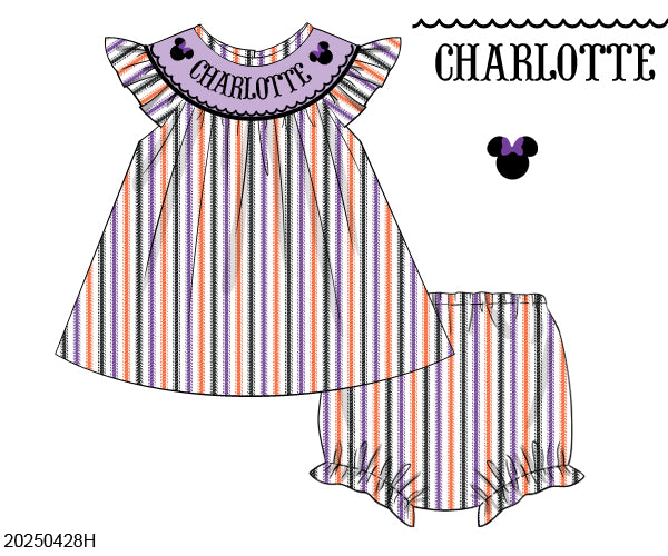 PRE SALE SHIPS JULY: Boo to You Bloomer /Dress