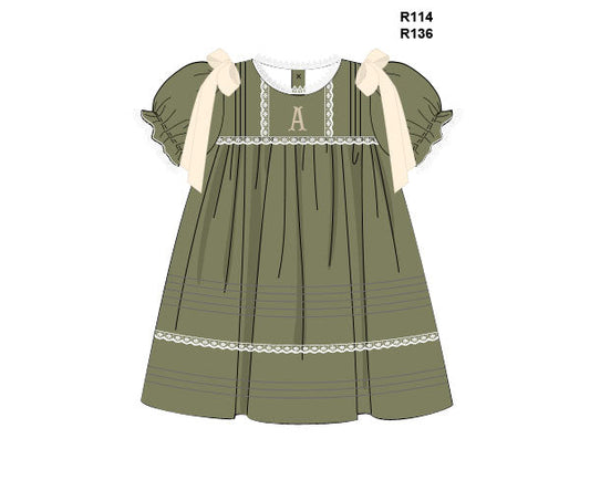 PRE SALE SHIPS AUGUST: Fall Heirloom Dress