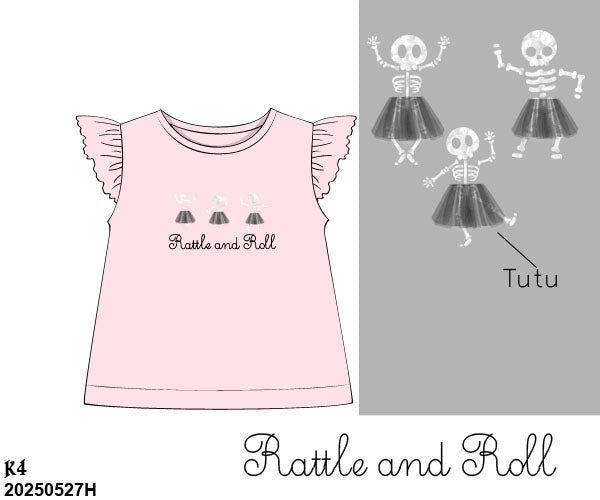PRE SALE SHIPS SEPTEMBER: Dancing Skeleton Shirt