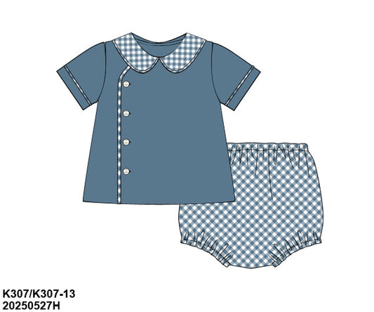 Fall Garden Boy Diaper Set