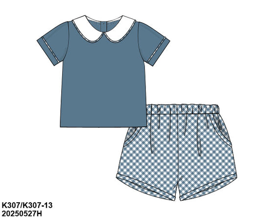 Fall Garden Shorts Set