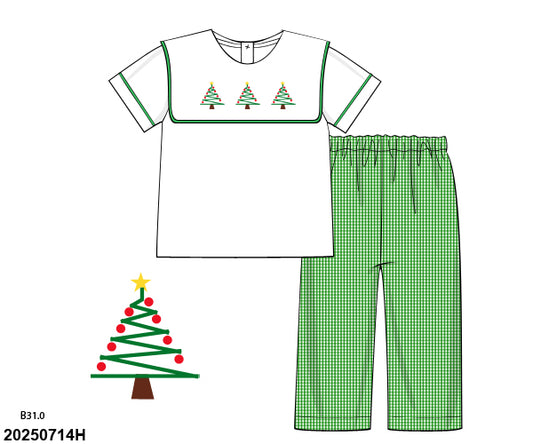 PRE SALE: Festive Fir Pants Set