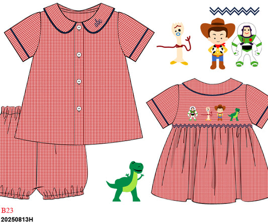 PRE SALE SHIPS JULY: Rootin Tootin Bubble Shorts Set