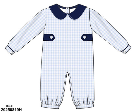 WINTER PO 1 SHIPS DECEMBER: Winter wonderland Romper